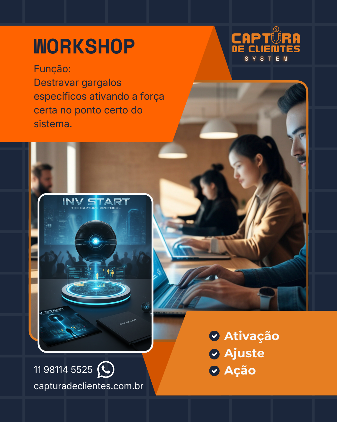 workshop captura de clientes e vendas online