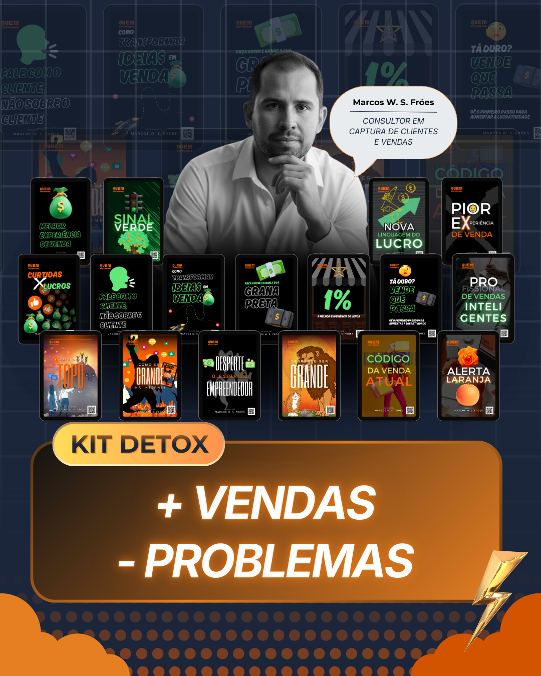 kit detox captura de clientes e vendas